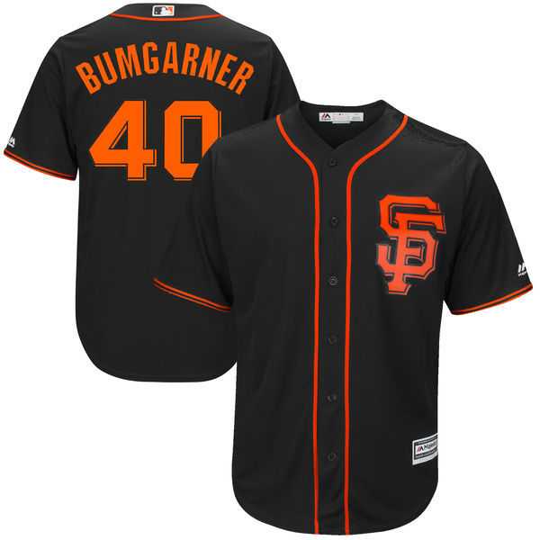 San Francisco Giants #40 Madison Bumgarner Black Alternate New Cool Base Stitched Jersey JiaSu,We sell and wholesale San Francisco Giants #40 Madison Bumgarner Black Alternate New Cool Base Stitched Jersey JiaSu on line form chian!